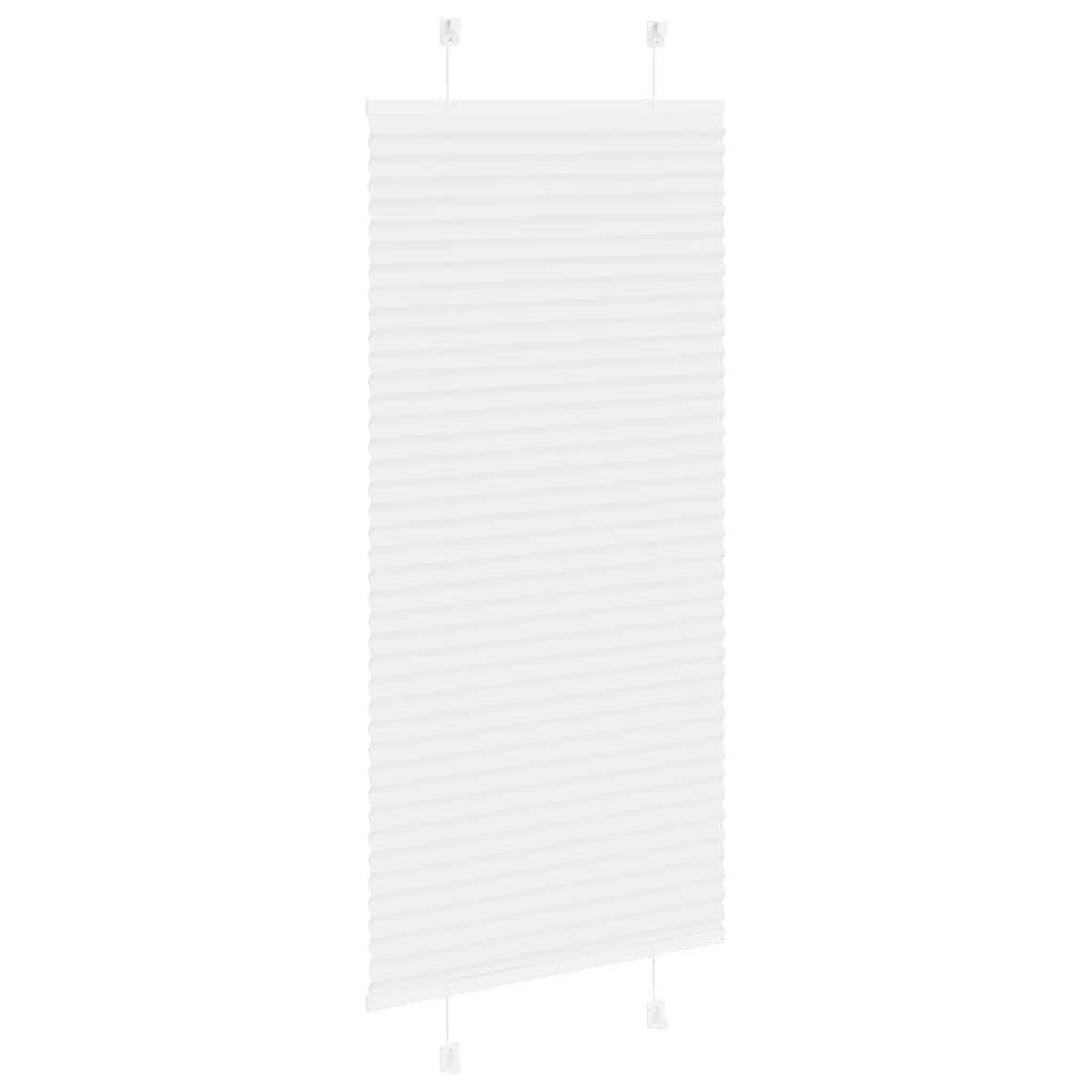 Πλισέ περσίδα Λευκό 60x150 cm Πλάτος υφάσματος 59,4 cm