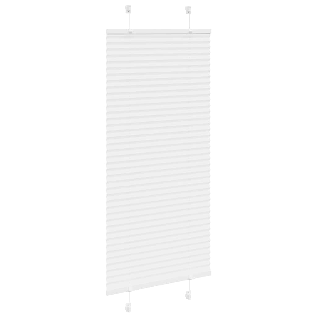 Πλισέ περσίδα Λευκό 65x150 cm Πλάτος υφάσματος 64,4 cm
