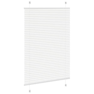 Πλισέ περσίδα Λευκό 85x150 cm Πλάτος υφάσματος 84,4 cm - Pakobazaar