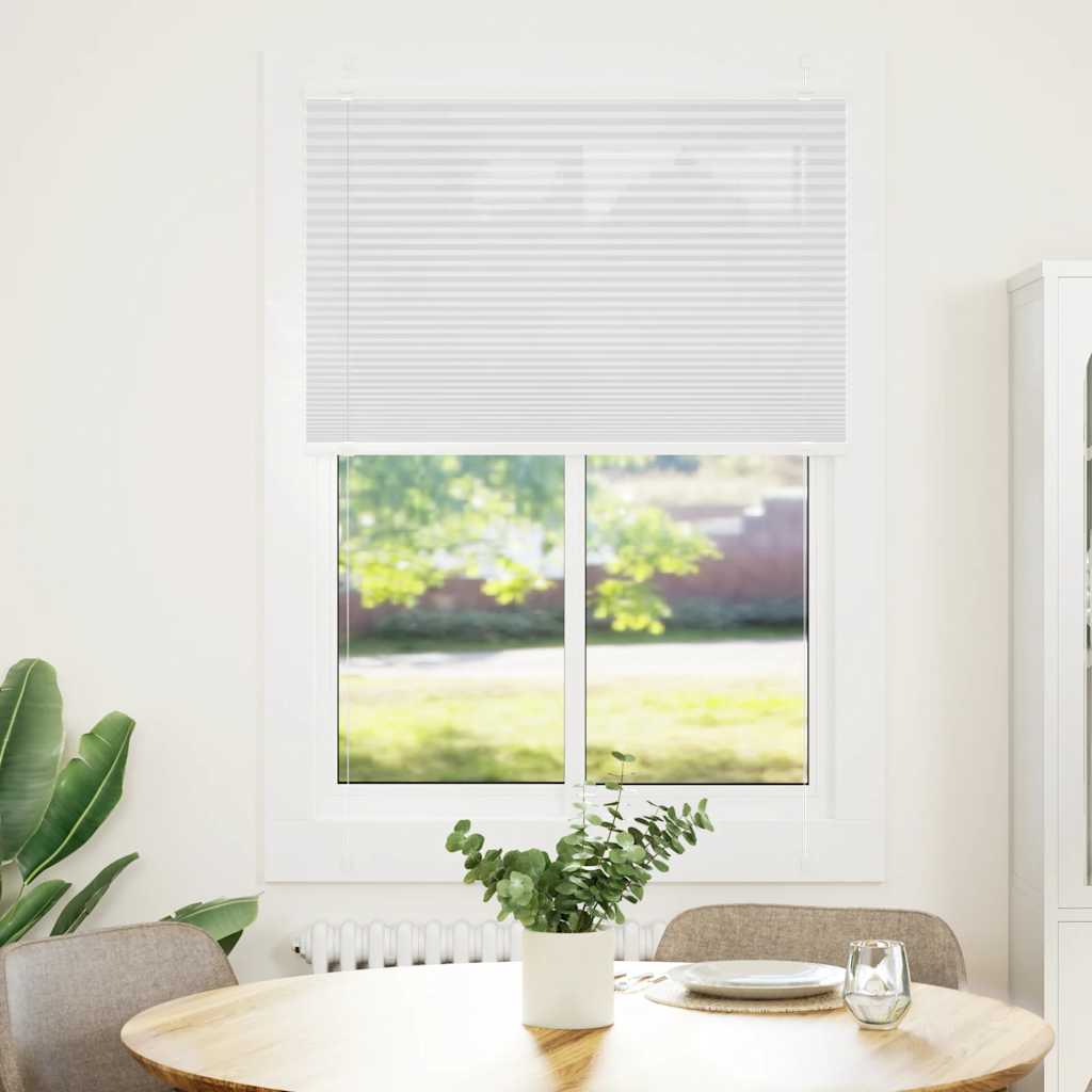 Πλισέ περσίδα Λευκό 90x150 cm Πλάτος υφάσματος 89,4 cm - Pakobazaar