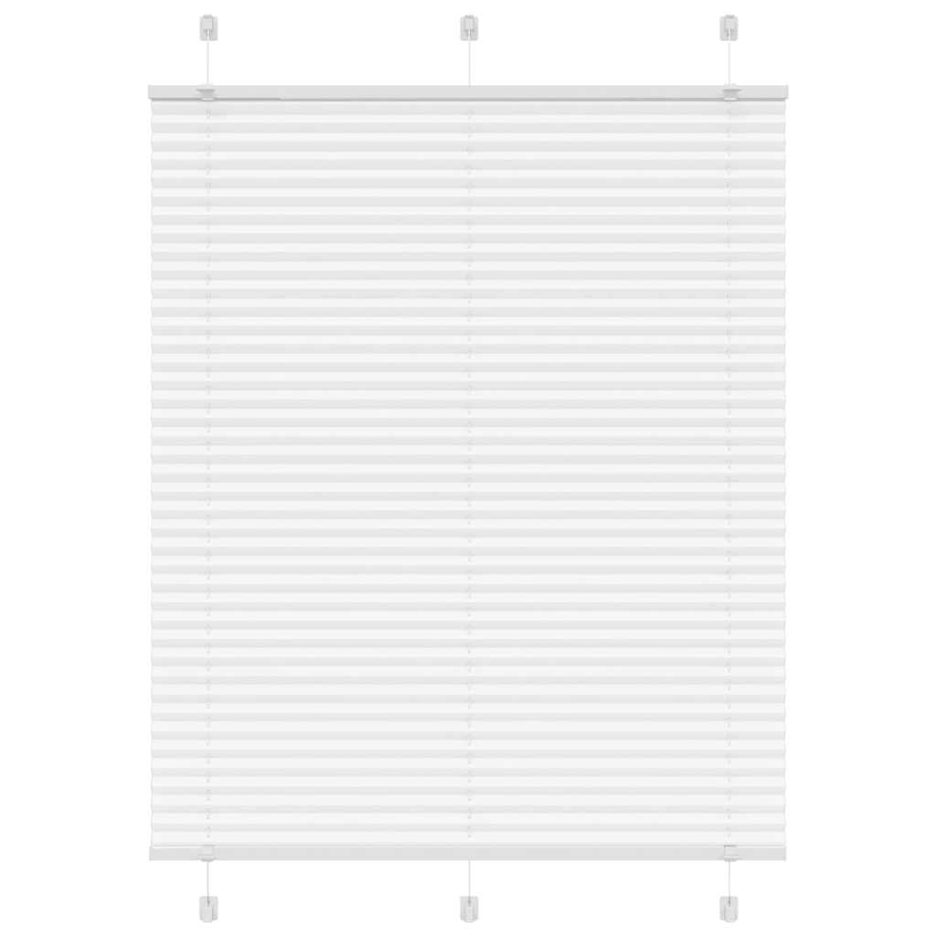 Πλισέ περσίδα Λευκό 105x150 cm Πλάτος υφάσματος 104,4 cm