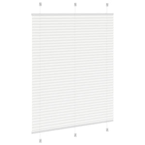 Πλισέ περσίδα Λευκό 105x150 cm Πλάτος υφάσματος 104,4 cm
