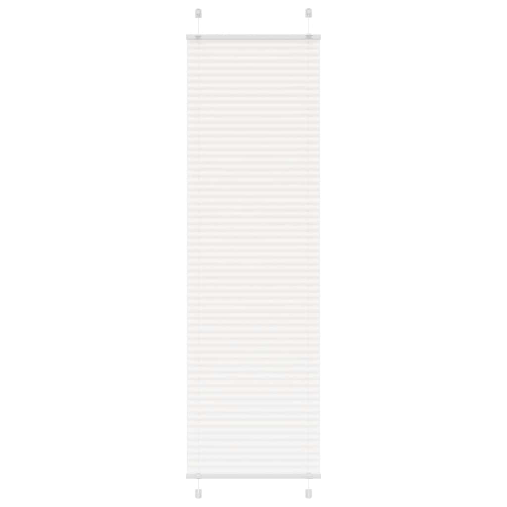 Πλισέ περσίδα Λευκό 55x200 cm Πλάτος υφάσματος 54,4 cm