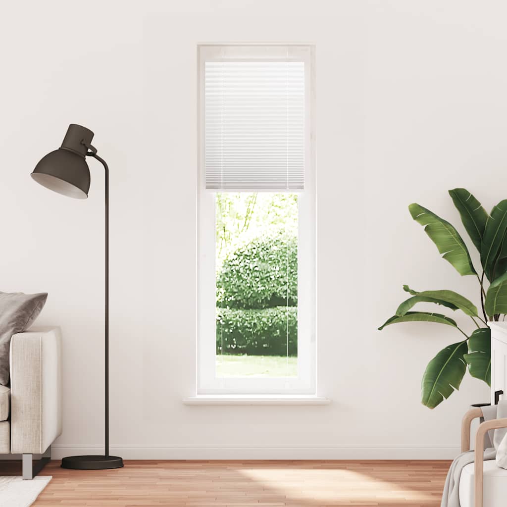 Πλισέ περσίδα Λευκό 55x200 cm Πλάτος υφάσματος 54,4 cm