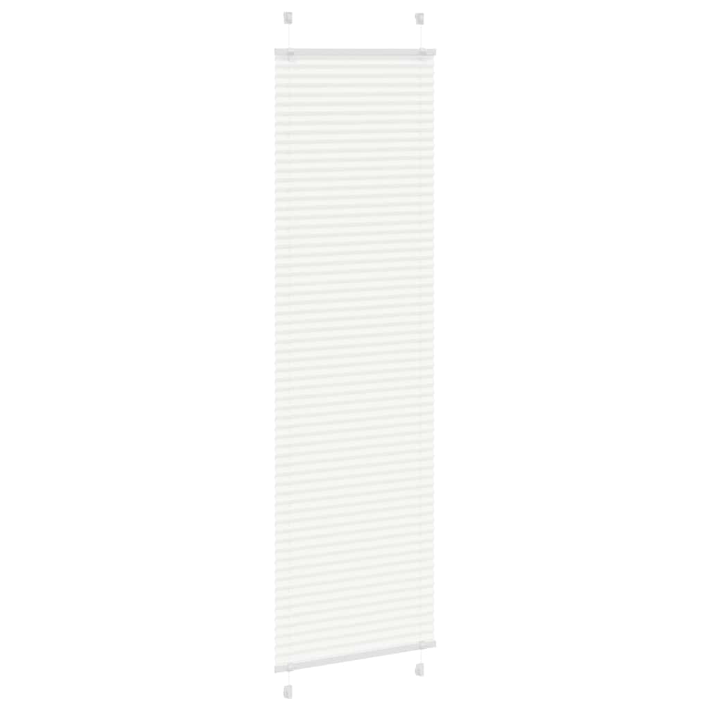Πλισέ περσίδα Λευκό 55x200 cm Πλάτος υφάσματος 54,4 cm