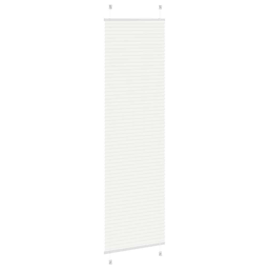 Πλισέ περσίδα Λευκό 55x200 cm Πλάτος υφάσματος 54,4 cm