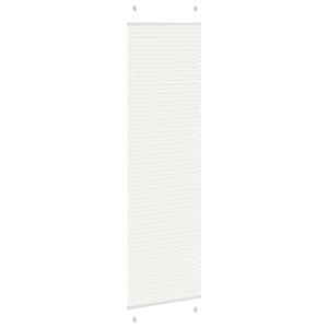 Πλισέ περσίδα Λευκό 55x200 cm Πλάτος υφάσματος 54,4 cm