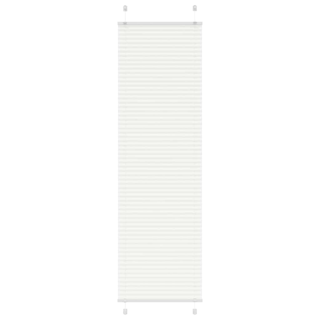 Πλισέ περσίδα Λευκό 65x200 cm Πλάτος υφάσματος 64,4 cm