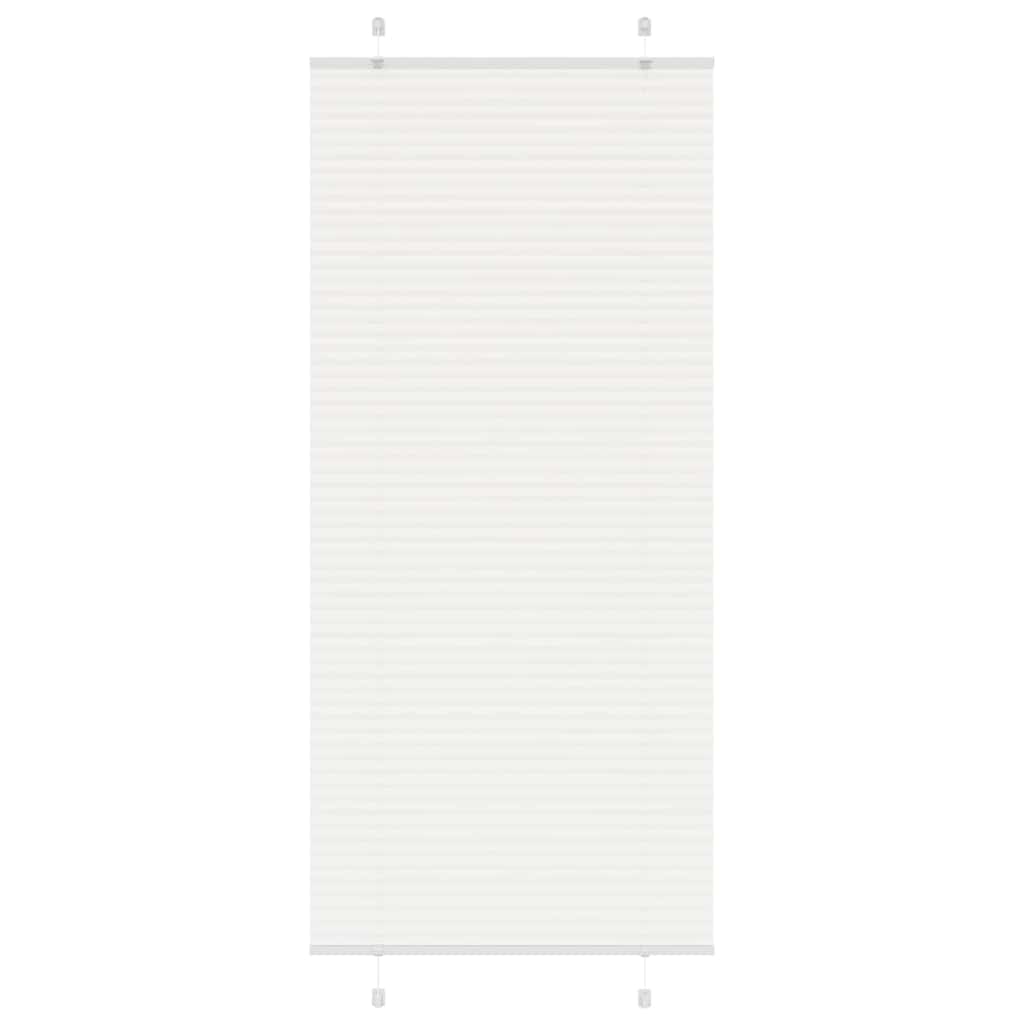 Πλισέ περσίδα Λευκό 95x200 cm Πλάτος υφάσματος 94,4 cm