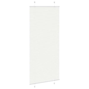 Πλισέ περσίδα Λευκό 95x200 cm Πλάτος υφάσματος 94,4 cm
