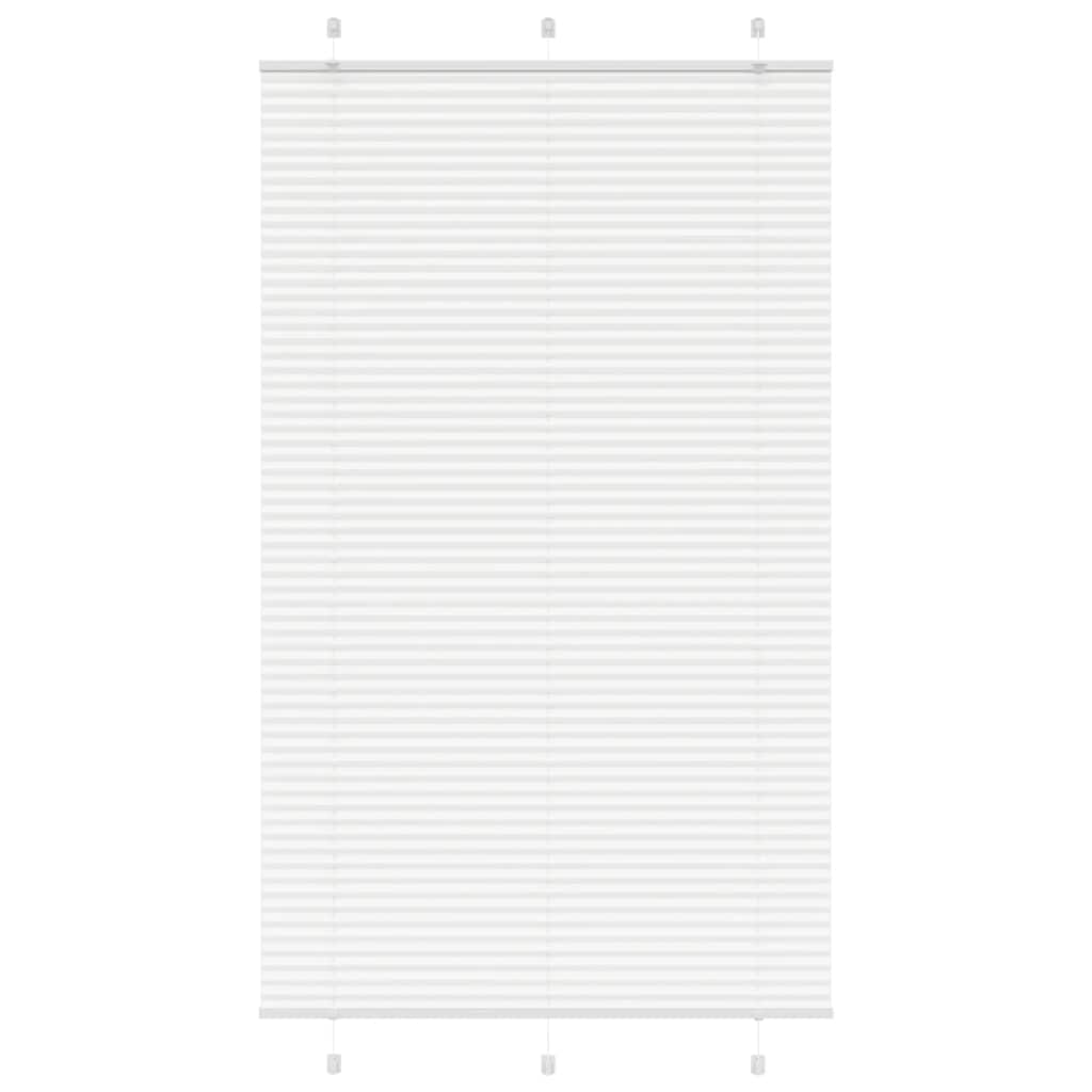 Πλισέ περσίδα Λευκό 115x200 cm Πλάτος υφάσματος 114,4 cm