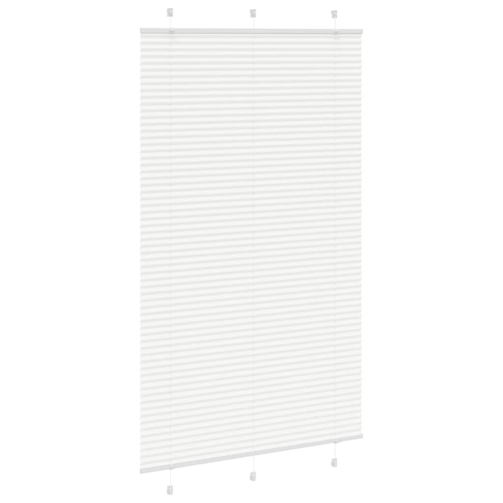 Πλισέ περσίδα Λευκό 115x200 cm Πλάτος υφάσματος 114,4 cm