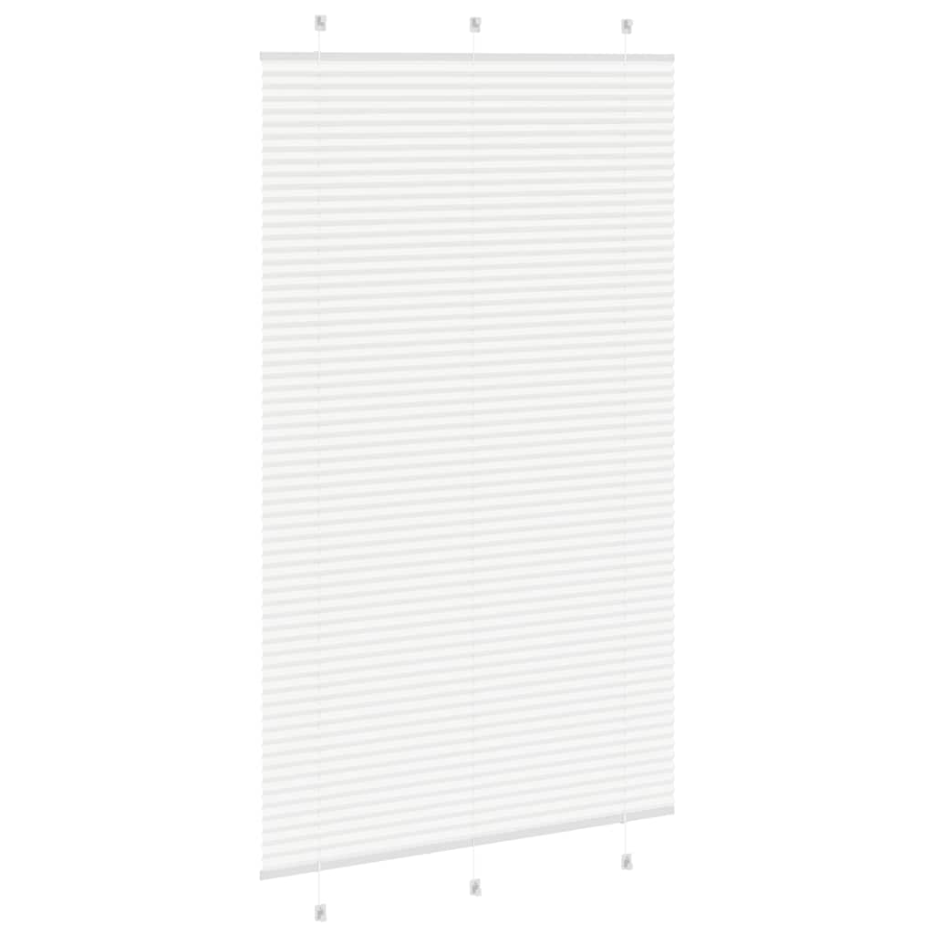 Πλισέ περσίδα Λευκό 115x200 cm Πλάτος υφάσματος 114,4 cm