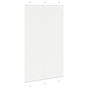 Πλισέ περσίδα Λευκό 115x200 cm Πλάτος υφάσματος 114,4 cm