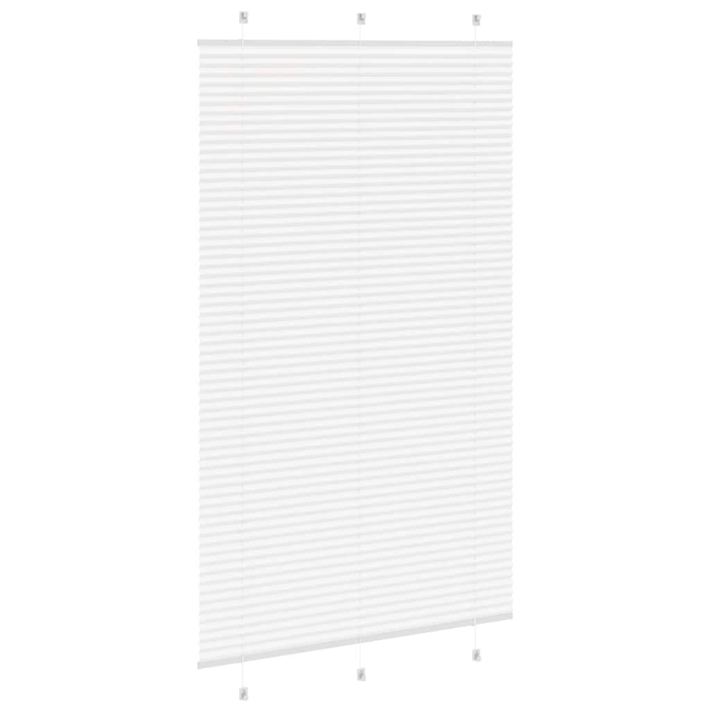 Πλισέ περσίδα Λευκό 120x200 cm Πλάτος υφάσματος 119,4 cm