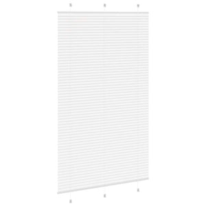 Πλισέ περσίδα Λευκό 120x200 cm Πλάτος υφάσματος 119,4 cm