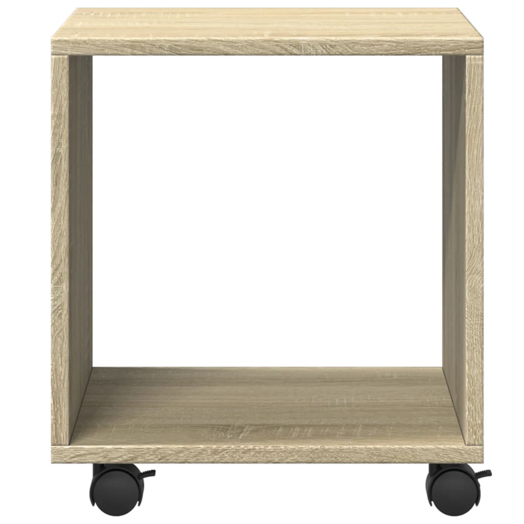 Ντουλάπι Τροχήλατο Sonoma Δρυς 37x33x42,5 εκ. Επεξ. Ξύλο