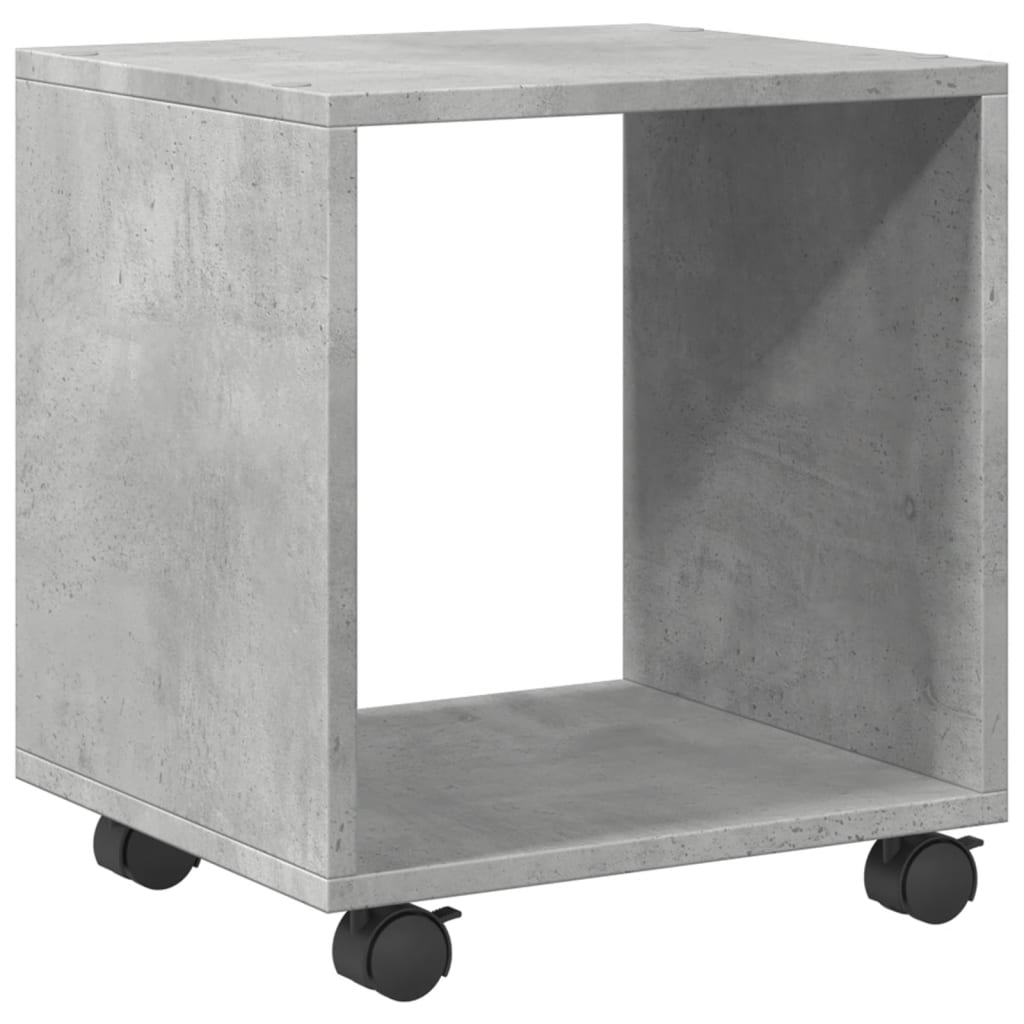 Ντουλάπι Τροχήλατο Γκρι Σκυρ. 37x33x42,5 εκ. από Επεξ. Ξύλο - Pakobazaar