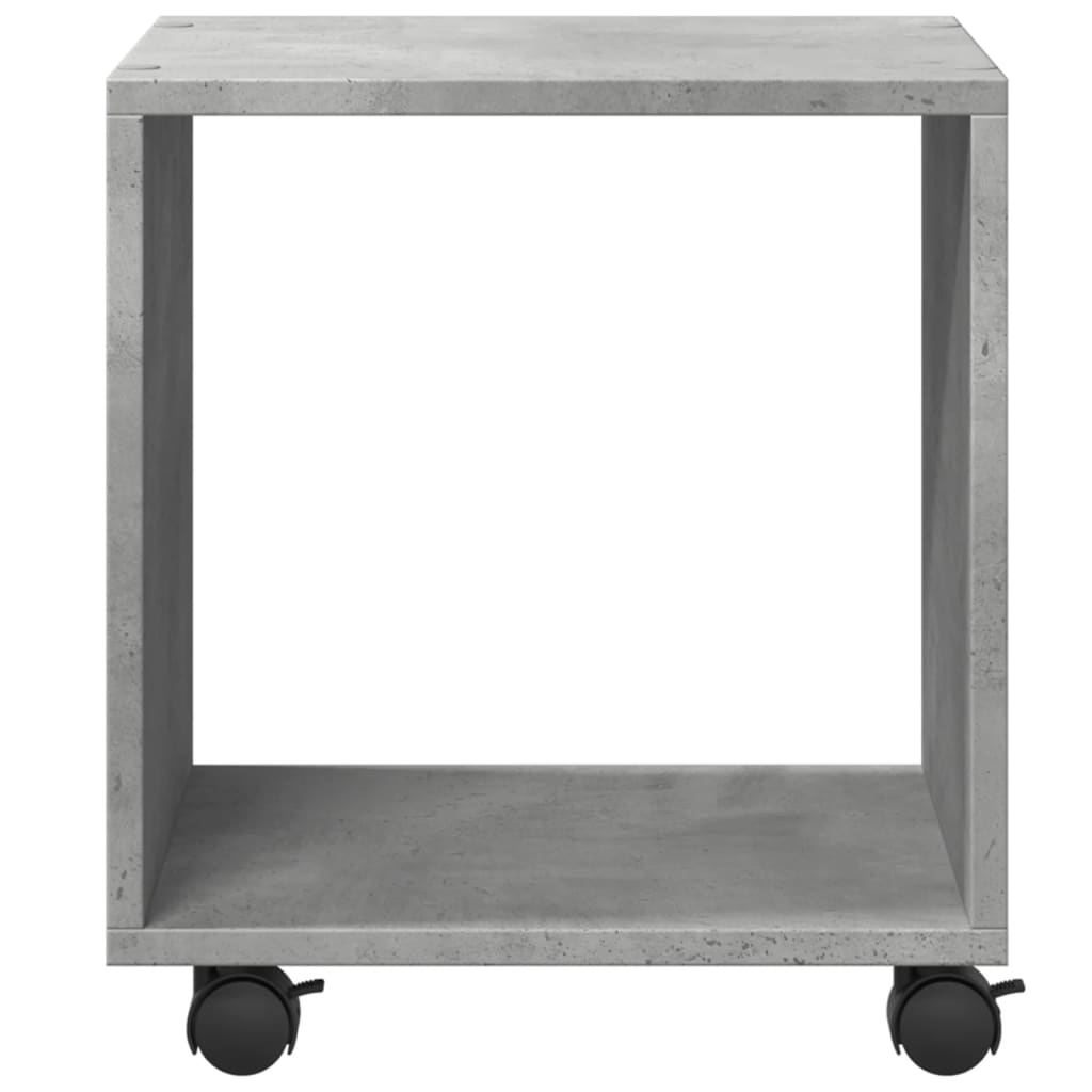 Ντουλάπι Τροχήλατο Γκρι Σκυρ. 37x33x42,5 εκ. από Επεξ. Ξύλο - Pakobazaar