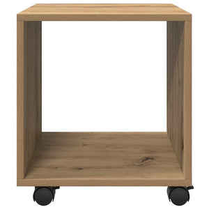 Ντουλάπι Τροχήλατο Αρτισιανή Δρυς 37x33x42,5 εκ. Επεξ. Ξύλο
