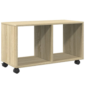 Ντουλάπι Τροχήλατο Sonoma Δρυς 72x33x42,5 εκ. Επεξ. Ξύλο