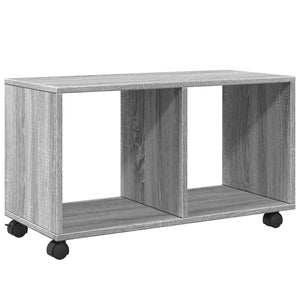 Ντουλάπι Με Ροδάκια Γκρι Sonoma 72x33x42,5 εκ. Επεξεργ. Ξύλο