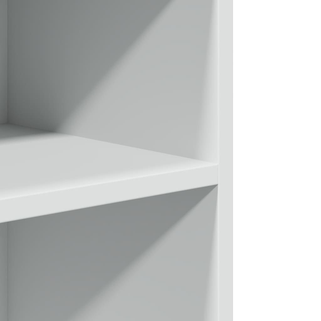 Βοηθητικό Τραπέζι με Ρόδες Λευκό 55x60x78 εκ. Επεξεργ. Ξύλο - Pakobazaar