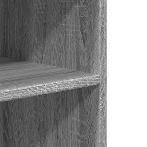 Βοηθητικό Τραπέζι με Ρόδες Γκρι Sonoma 55x60x78 εκ Επεξ. Ξύλο