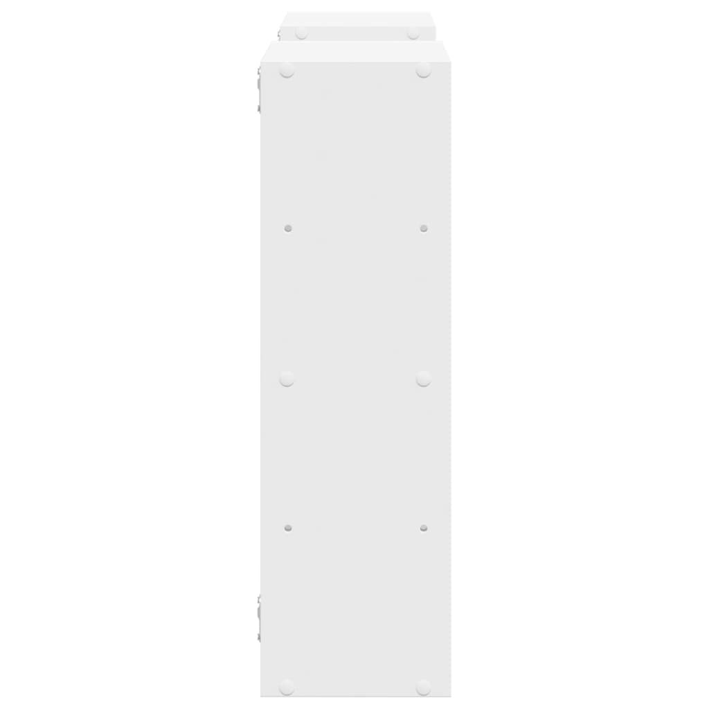 Ραφιέρα Τοίχου Λευκό 96x18x60 εκ. από Επεξεργασμένο Ξύλο - Pakobazaar