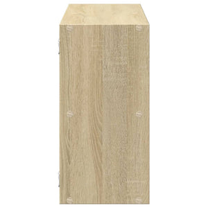 Ράφι Τοίχου Sonoma Δρυς 100x25x50 εκ. Επεξεργασμένο Ξύλο - Pakobazaar