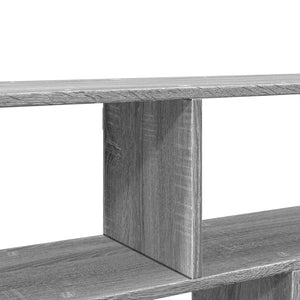 Ραφιέρα Τοίχου Γκρι Sonoma 100x25x50 εκ. Επεξεργασμένο Ξύλο