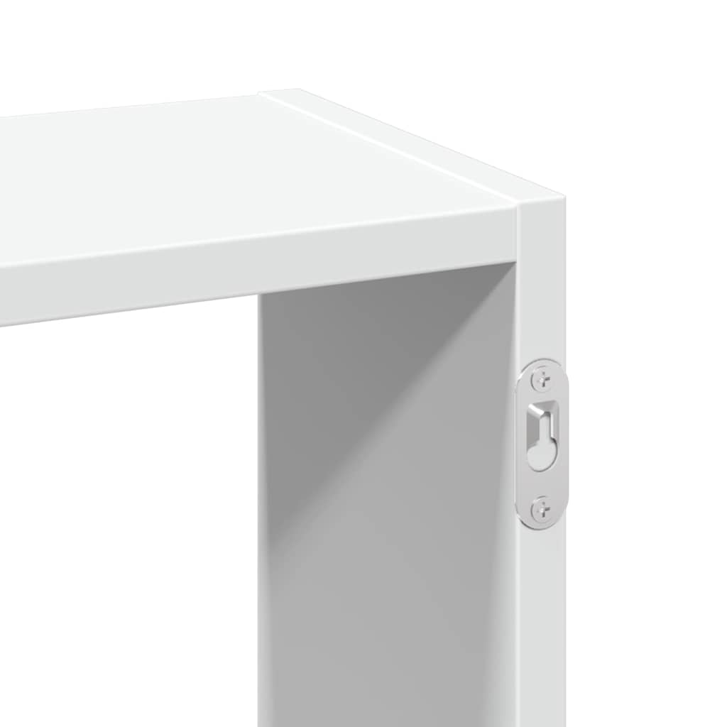 Ραφιέρα Τοίχου Λευκό 159x18x66 εκ. από Επεξ. Ξύλο - Pakobazaar