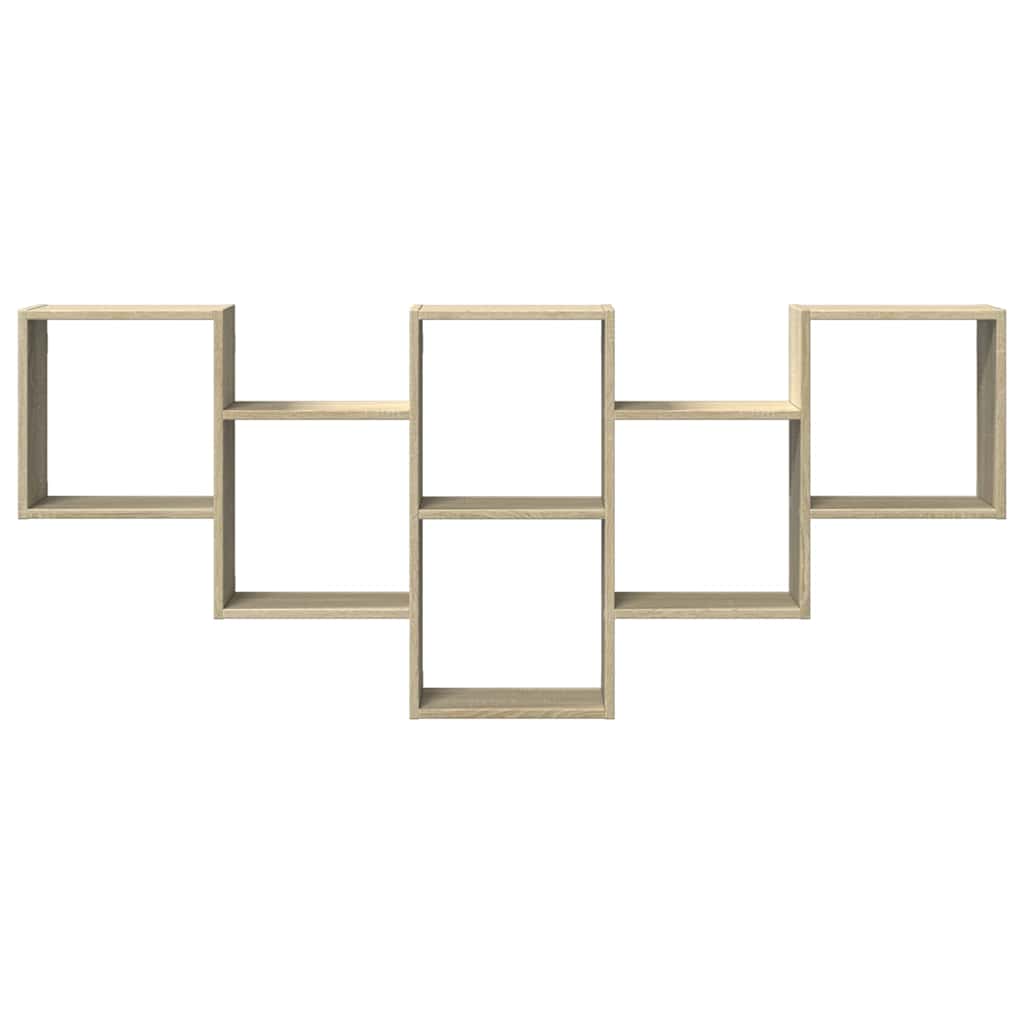 Ραφιέρα Τοίχου Sonoma Δρυς 159x18x66 εκ. από Επεξεργ. Ξύλο - Pakobazaar