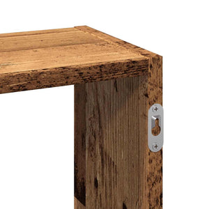 Ράφι τοίχου Παλιό ξύλο 159x18x66 cm Κατασκευασμένο ξύλο - Pakobazaar