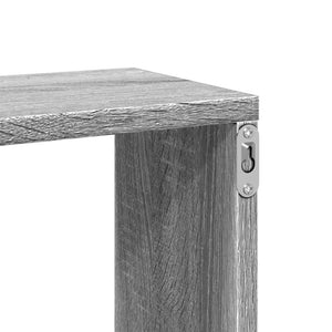 Ραφιέρα Τοίχου Γκρι Sonoma 167,5x18x68 εκ. Επεξεργασμένο Ξύλο - Pakobazaar