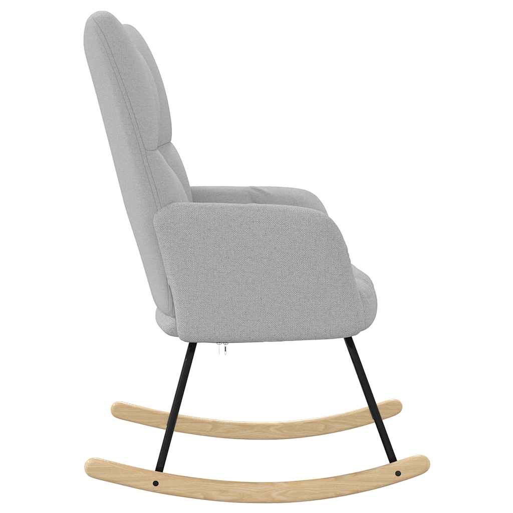 Κουνιστή καρέκλα Cloud Grey Fabric