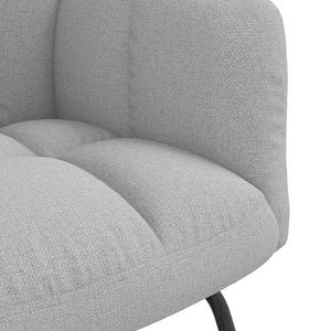 Κουνιστή καρέκλα Cloud Grey Fabric