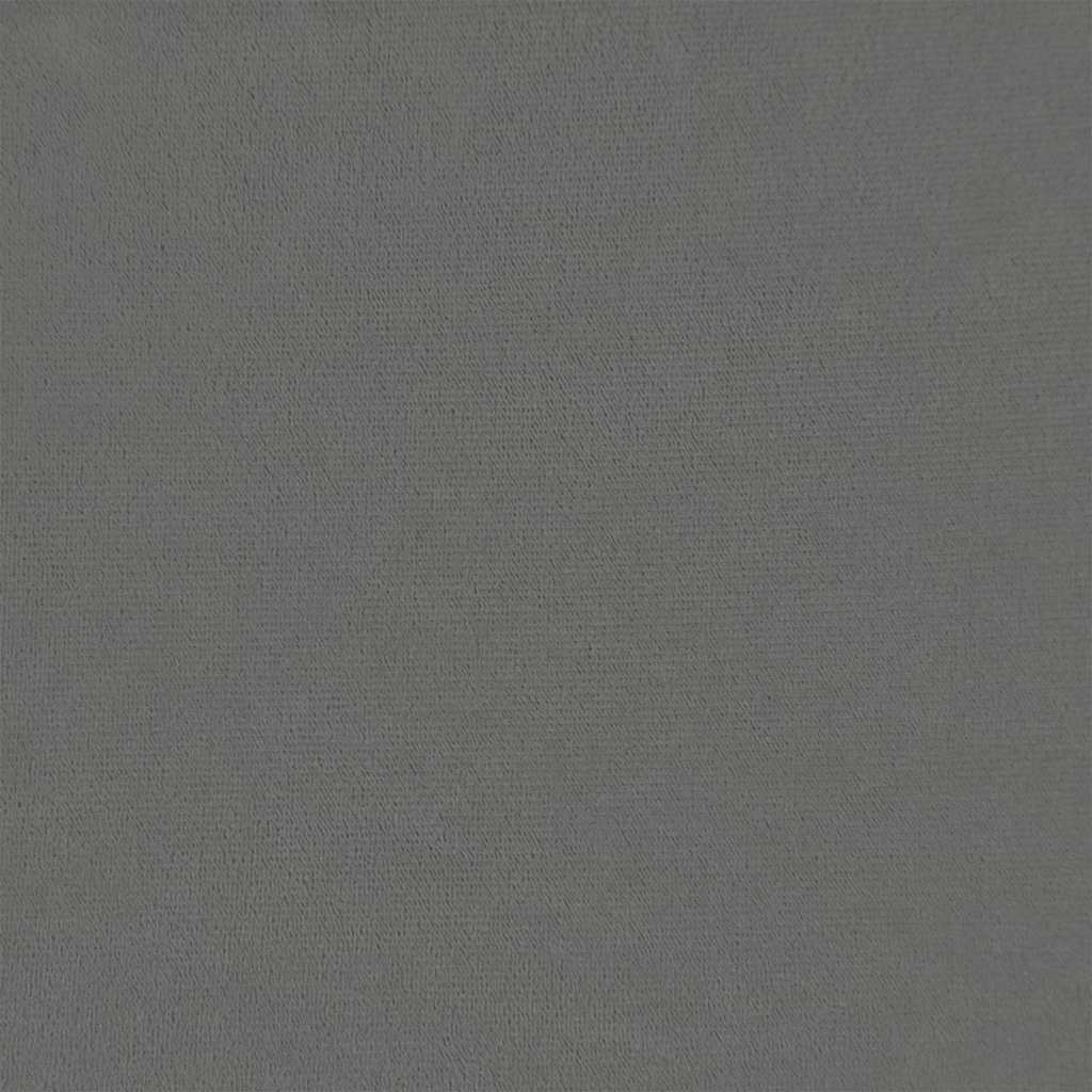 Κουνιστή Πολυθρόνα με Σκαμπό Σκούρο Γκρι Βελούδο - Pakobazaar