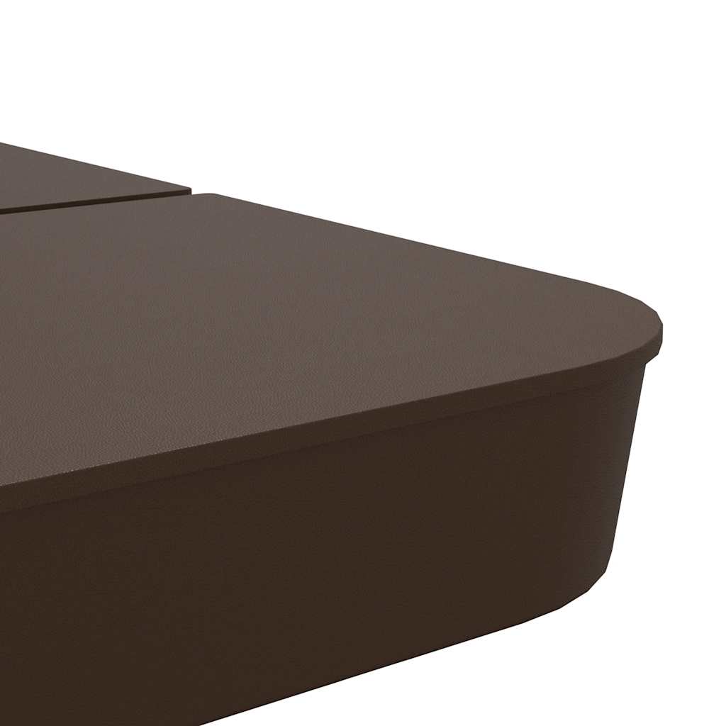 4 τεμαχίων σετ βάσης ομπρέλας για ομπρέλα με σταυρό 100 kg PP