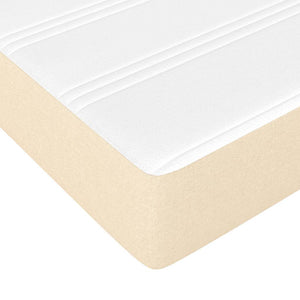 Στρώμα με Pocket Springs για Παιδιά Μεσαίας Σκληρότητας Κρεμ 80x160εκ Υφασμάτινο - Pakobazaar