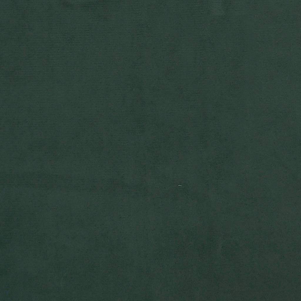 Στρώμα με Pocket Springs Μεσαίας Σκληρότητας Σκούρο Πράσινο 80x210x20 εκ. Βελούδινο - Pakobazaar