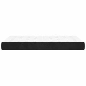 Στρώμα με Pocket Springs Μεσαίας Σκληρότητας Μαύρο 120x220x20 εκ. Βελούδινο - Pakobazaar