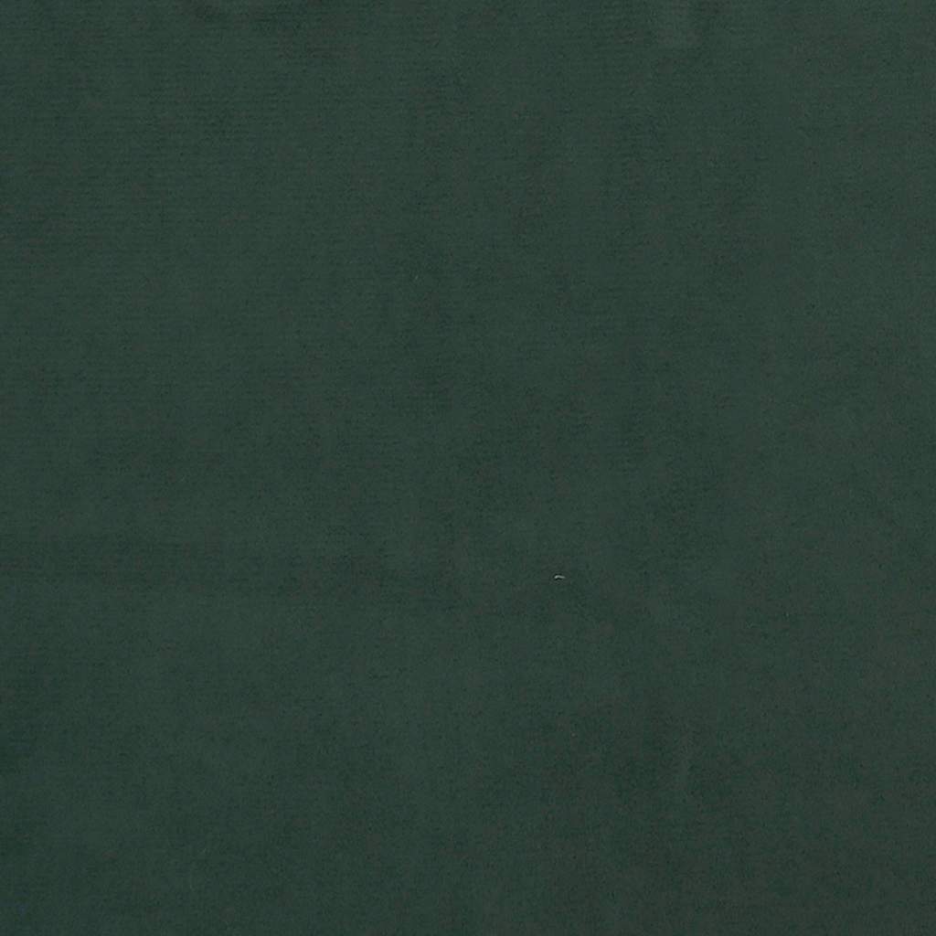 Στρώμα με Pocket Springs Μεσαίας Σκληρότητας Σκούρο Πράσινο 120x220x20 εκ Βελούδινο - Pakobazaar