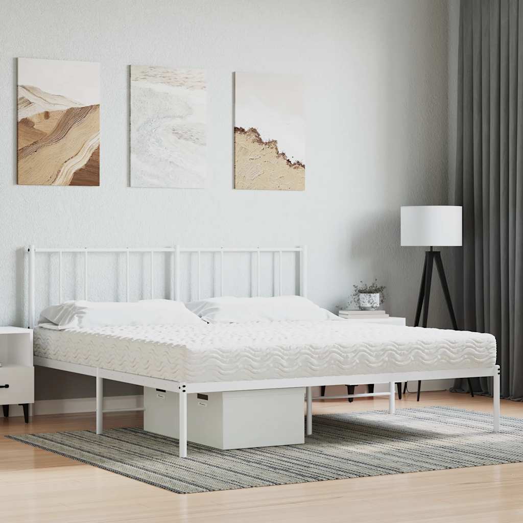 Στρώμα Αφρού Σκληρότητα H2 H3 Λευκό 160x220 εκ. - Pakobazaar