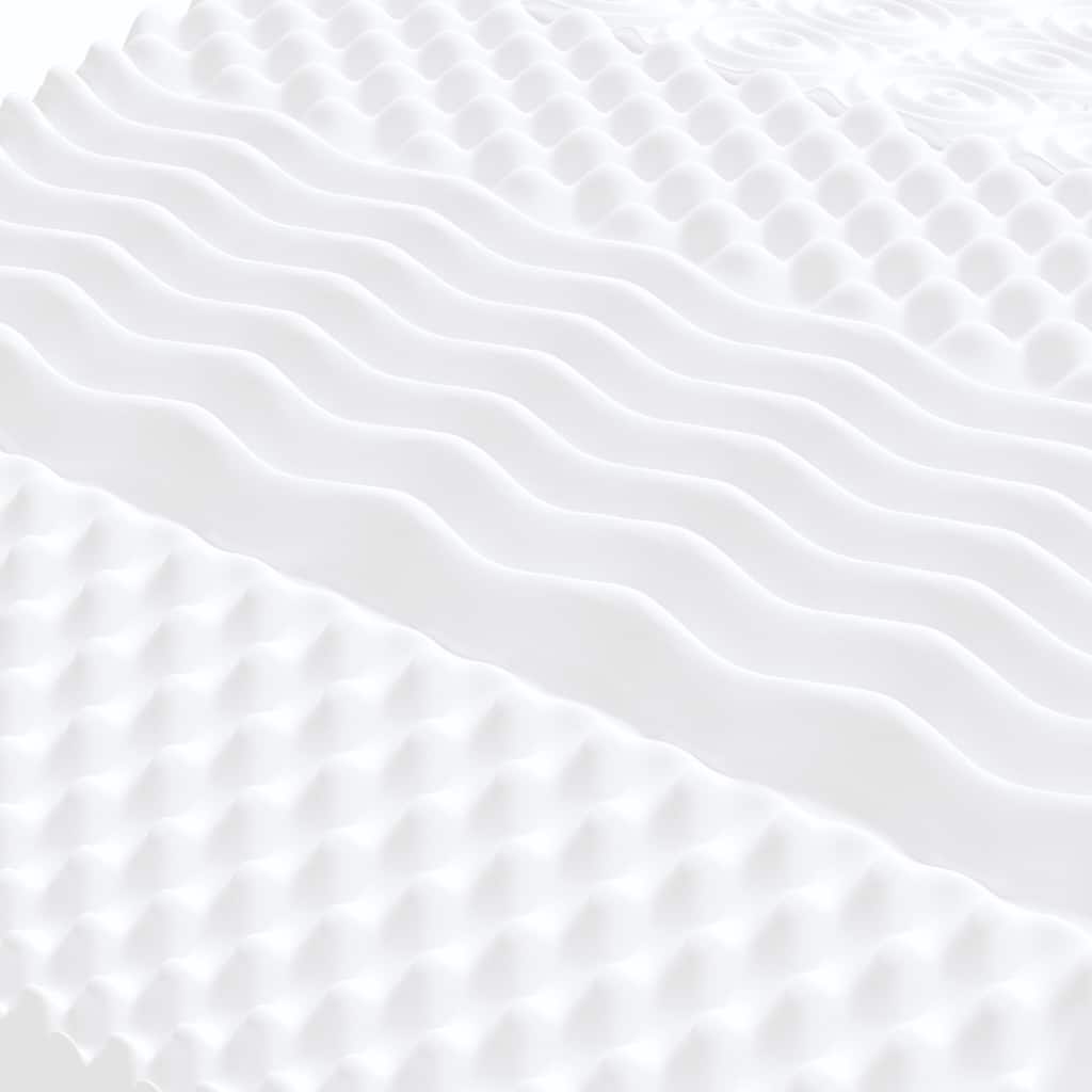 Στρώμα Αφρού 7 Ζωνών Σκληρότητα 20 ILD Λευκό 120x210 εκ.