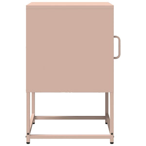 Κομοδίνο ροζ 36x39x60,5 cm από χάλυβα ψυχρής έλασης - Pakobazaar