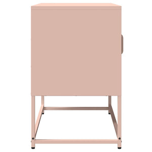 ντουλάπι τηλεόρασης  Ροζ 68x39x60,5 cm Ατσάλι ψυχρής έλασης