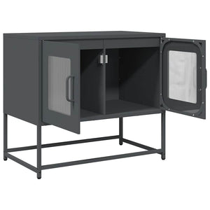 ντουλάπι τηλεόρασης  Ανθρακί 68x39x60,5 cm Ατσάλι ψυχρής έλασης