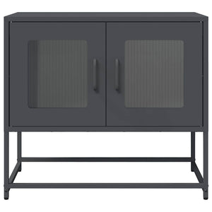 ντουλάπι τηλεόρασης  Ανθρακί 68x39x60,5 cm Ατσάλι ψυχρής έλασης