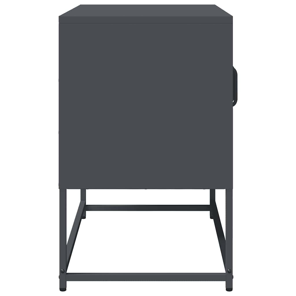 ντουλάπι τηλεόρασης  Ανθρακί 68x39x60,5 cm Ατσάλι ψυχρής έλασης